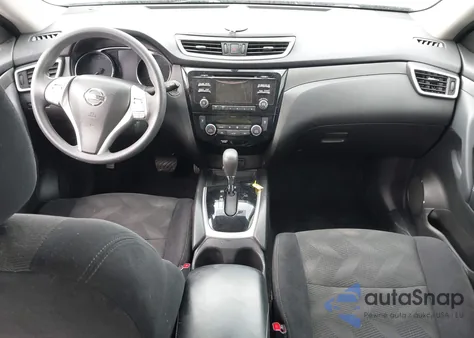 2015 Nissan Rogue Sv из США, поврежденный, VIN 5N1AT2ML0FC927272